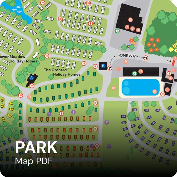 Cofton Holiday Park Map Cofton Holiday Park Map
